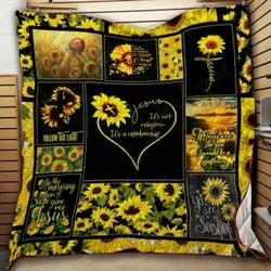 Jesus Is My Sunshine Cl2100286Mdq Quilt Blanket and Home Decor
