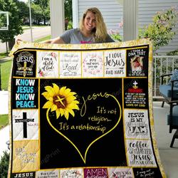 Jesus Quilt Blanket 11 and Home Decor