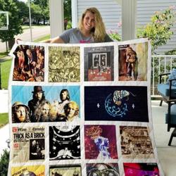 Jethro Tull 3D Personalized Customized Quilt Blanket 42 and Home Decor