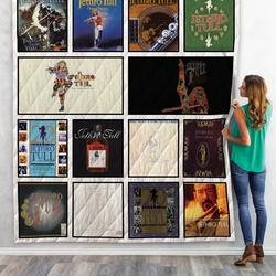 Jethro Tull Quilt Blanket For Fans 02 and Home Decor