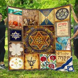 Jewish American Quilt Acer Fuct3009 and Home Decor