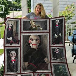 Jigsaw Quilt Blanket and Home Decor