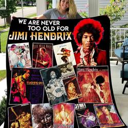 Jimi Hendrix New Quilt Blanket and Home Decor