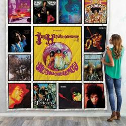 Jimi Hendrix Quilt Blanket New and Home Decor