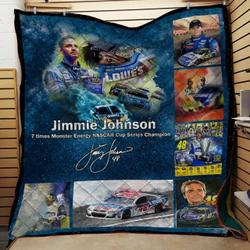 Jimmie Johnson Quilt Blanket Bs1061 and Home Decor