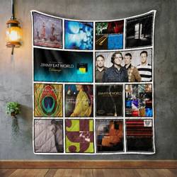 Jimmy Eat World Album Covers Quilt Blanket and Home Decor