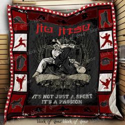 Jiu Jitsu Quilt Ojs and Home Decor