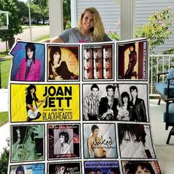Joan Jett & The Blackhearts Quilt Blanket  Quilt and Home Decor