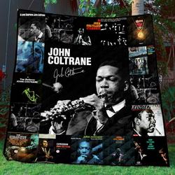 Joco Tml310710 John Coltrane Quilt Blanket  Quilt and Home Decor