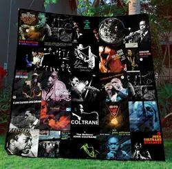 Joco Tml310711 John Coltrane Quilt Blanket  Quilt and Home Decor