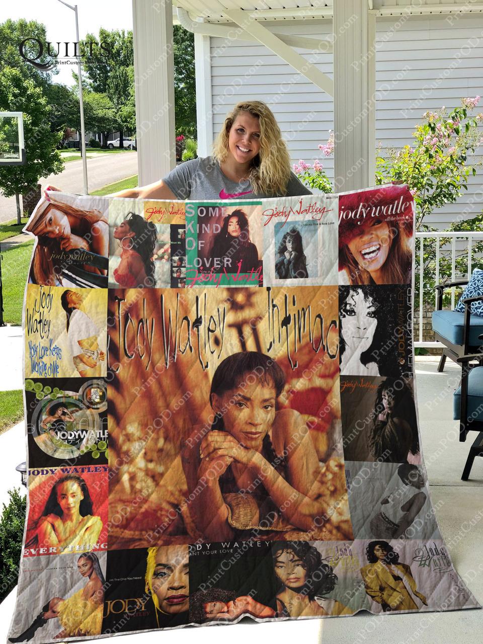 Jody Watley Albums Quilt Blanket For Fans Ver 17 and Home Decor