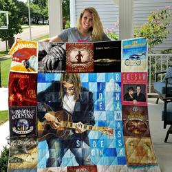 Joe Bonamassa Quilt Blanket For Fans Ver 17 and Home Decor