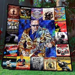 Joe Bonamassa Quilt Blanket  Limited Quilt Blanket and Home Decor