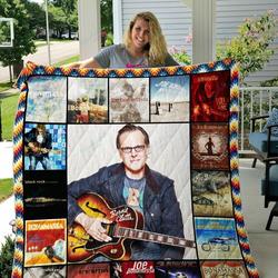 Joe Bonamassa Style 2 Quilt Blanket and Home Decor