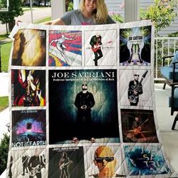 Joe Satriani Quilt Blanket  Limited Quilt Blanket and Home Decor