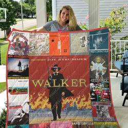 Joe Strummer Albums Quilt Blanket For Fans Ver 17 and Home Decor