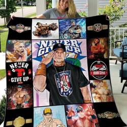John Cena Ver1 Quilt Blanket and Home Decor