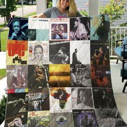 John Coltrane Quilt Blanket  Limited Quilt Blanket and Home Decor