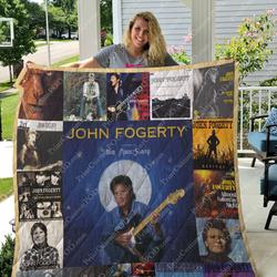 John Fogerty Albums Quilt Blanket For Fans Ver 17 and Home Decor
