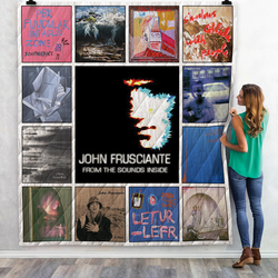 John Frusciante Best Albums Quilt Blanket For Fans and Home Decor