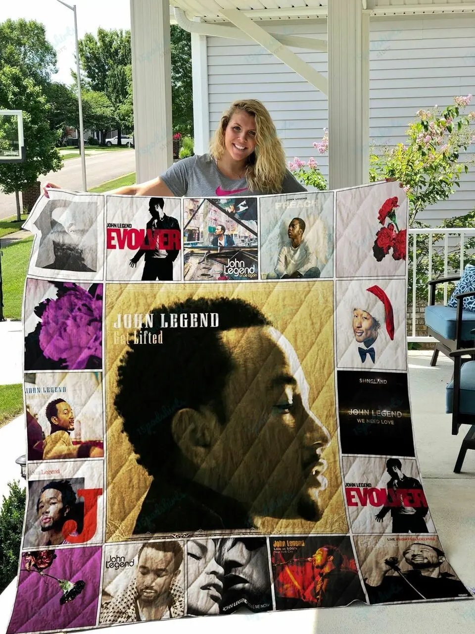 John Legend Quilt Blanket 01284 and Home Decor