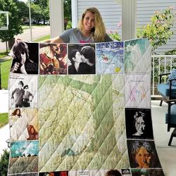 John Lennon Blanket Th1809 Quilt and Home Decor