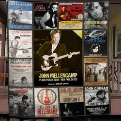 John Mellencamp Quilt Blanket Hvt310513  Quilt and Home Decor