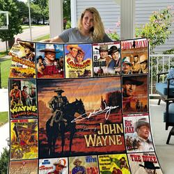 John Wayne Quilt D2 and Home Decor