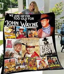 John Wayne Vr1 New Quilt Blanket and Home Decor