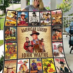 John Wayne Vr6 Quilt Blanket and Home Decor