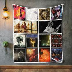 John Wesley Album Covers Quilt Blanket and Home Decor