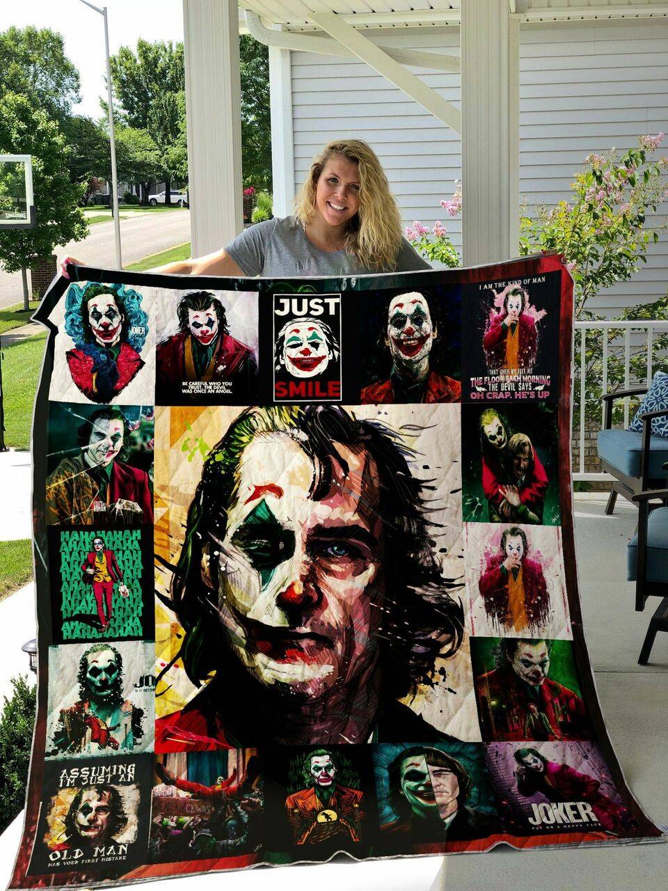 Joker 2019 Quilt Blanket and Home Decor