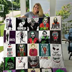 Joker Quilt Blanket and Home Decor