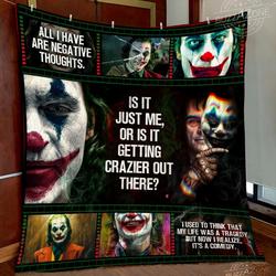 Joker Quotes Quilt Cc and Home Decor