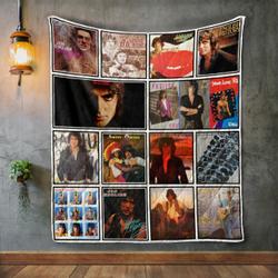 Jon English Album Covers Quilt Blanket and Home Decor