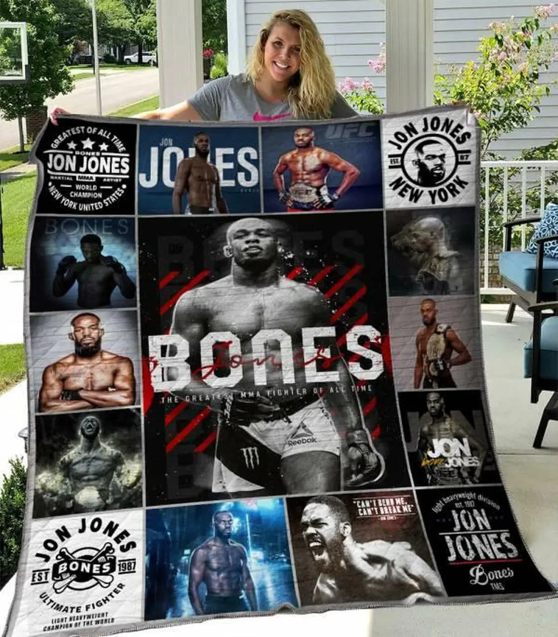Jon Jones Quilt Blanket B080613 Quilt and Home Decor