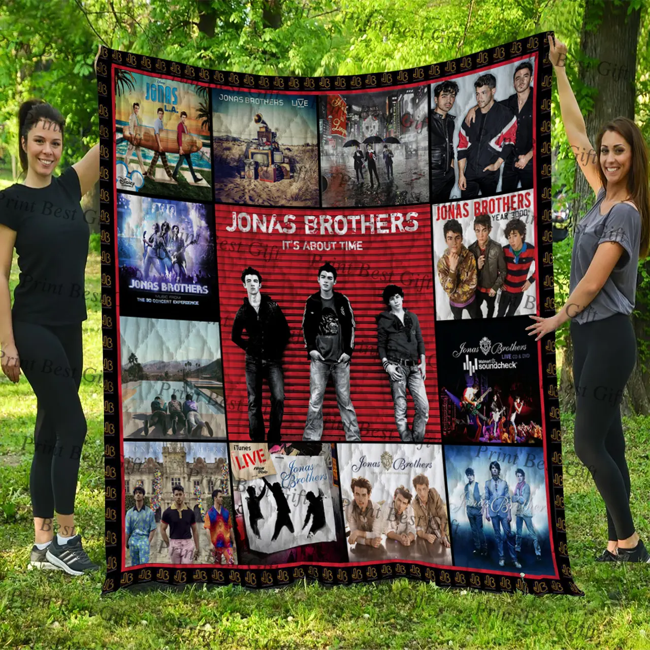 Jonas Brothers Cover Poster Quilt 2 and Home Decor
