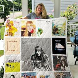 Joni Mitchell Quilt Blanket and Home Decor