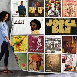 Jorge Ben Albums Quilt Blanket 01 and Home Decor