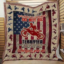 Joshua Motocross Quilt Ogv and Home Decor