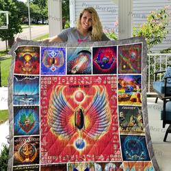 Journey Albums Cover Poster Quilt 2 and Home Decor