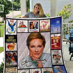 Julie Andrews Quilt Blanket 01 and Home Decor
