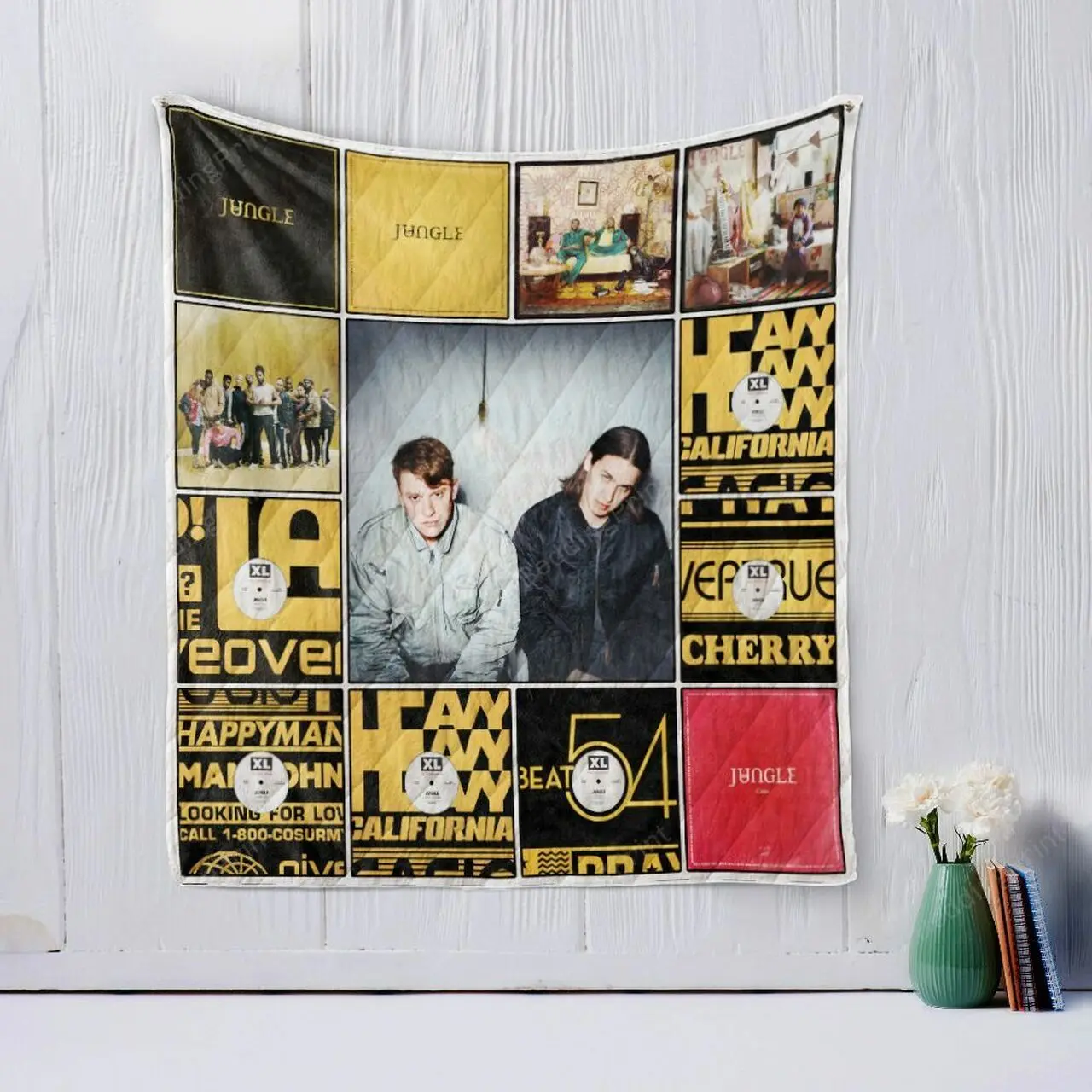Jungle Quilt Blanket and Home Decor