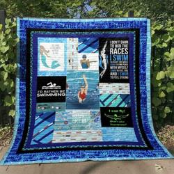 Just Keep Swimming Quilt Blanket Vd14 Aw  Quilt and Home Decor