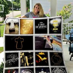 Justice Quilt Blanket and Home Decor
