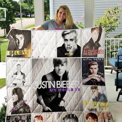 Justin Bieber Blanket Th1809 Quilt and Home Decor