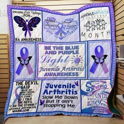Juvenile Arthritis Cl22100305Mdq Quilt Blanket and Home Decor