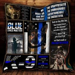 K Police Officer Quilt Ocp and Home Decor