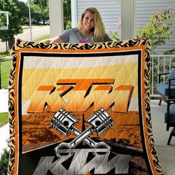K-T-M Quilt Blanket and Home Decor