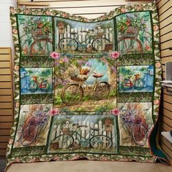 K13 Bicycle NDK060795 3D Customized Quilt and Home Decor